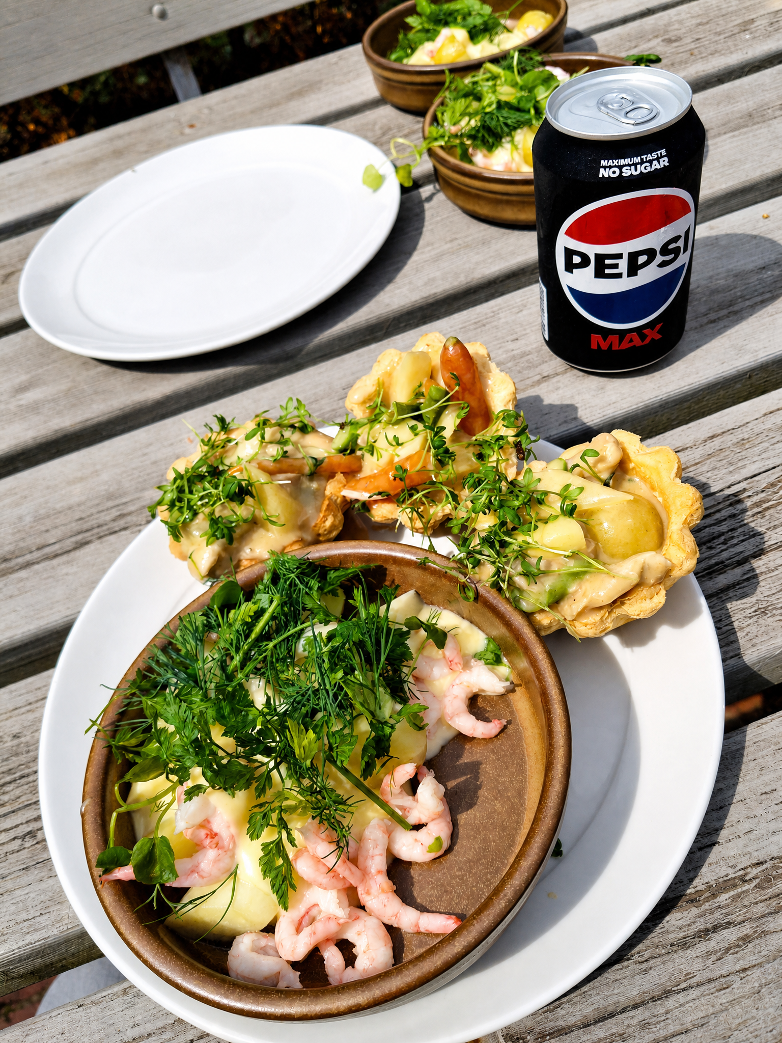 Seasonal Danish lunch dishes