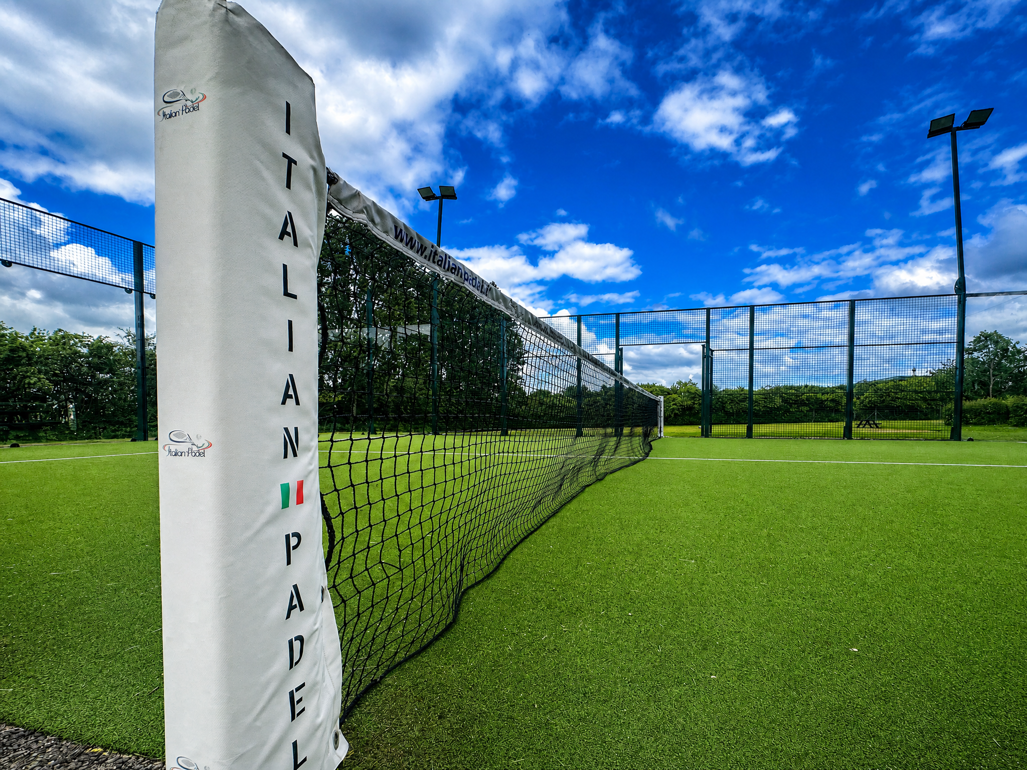 On-site padel court